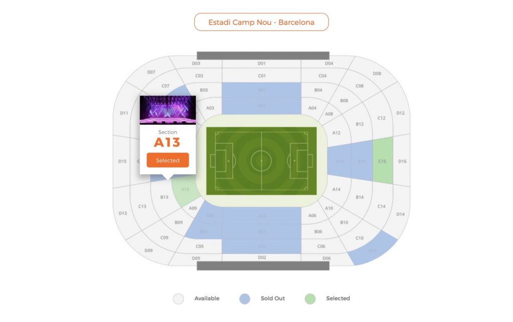 How to Integrate Concert Hall Seat Layout into WordPress – Kenzap Blog